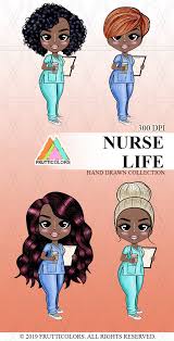 Nurse Life Dolls Clipart African American Planner Sticker Etsy In 2021 Planner Stickers Etsy Clip Art Black Girl Art