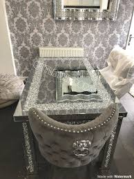 Bling Furniture Bling Bling Bling Mirrored Furniture Crush Crystal Sparkle Mirrors Crush Crystal Sparkle In 2020 Mirrored Furniture Chair Glamour Decor