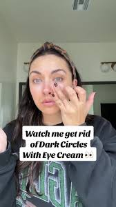 Dark circles WHO?? If you also have dark circles like me, you’re gonna want  to watch this 👀😍✨ #darkcircles #darkcirclesundereyes #eyecream