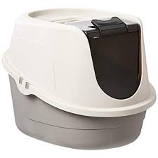 Amazonbasics Hooded Cat Litter Box Standard Cat Litter Box Litter Box Cat Litter
