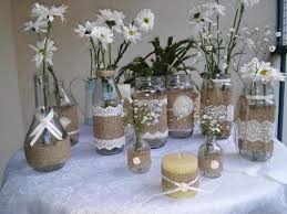 Frascos De Vidrio Decorados Con Blondas Souvenir 37 00 En Mercado Libre Decoracion De Frasco Decoracion De Frascos De Cristal Decoracion De Botellas