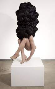 Ratsdeville Valerie Blass Acquisition Art Capillaire Sculpture Abstraite Art Plastique