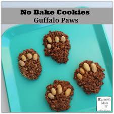 No Bake Cookies Gruffalo Paws No Bake Cookies Kids Cooking Recipes Baking With Toddlers