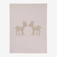 Shop knit fabric to create joy at home. Fawn Knit Baby Blanket Elegant Baby