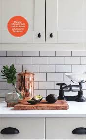 White subway tile backsplash with black grout for kitchen. Elements Of Style Blog Canadian House Bathroom Remodel Designs Kitchen Tiles
