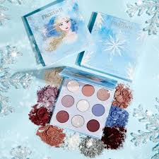 The Elsa Palette From Colour Pop Is Perfect For Winter Despite It Being G D Disney Inspiration If I Get It Colourpop Cosmetics Eyeshadow Eyeshadow Palette