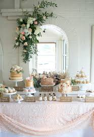 Wedding cake in rustic style. 27 Wedding Dessert Table Setting Ideas Chicwedd