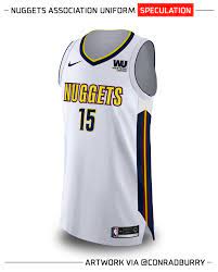 Nikola jokic has been part of the denver nuggets roster since 2015, and the team has been building around him since. Nuggets Grizzlies Making Colour Changes In 2019 Sportslogos Net News