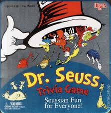 Here's an easy test to take, and you don't need a proctor! Dr Seuss Trivia Game 2000 Comic Books