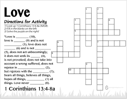Image Result For Love Is Corinthians Childrens Church Kids Church Puzzle Solving
