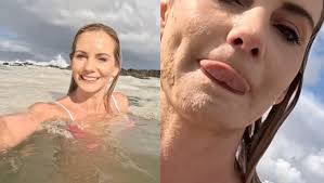 Influencer nada en aguas residuales con heces fecales sin saberlo- Grupo  Milenio