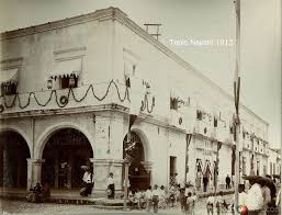 Escena Callejera Hacia 1912 Tepic Nayarit Fotografia Antigua Fotos