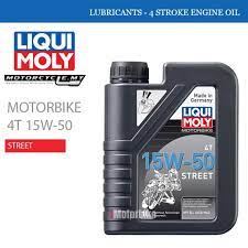 Namun masih bnyak brand di luar sana. Liqui Moly Motorbike 4t 15w 50 Street Rm48 Minyak Enjin Cecair Penghantaran Motosikal Kuala Lumpur Imotorbike My