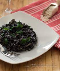 Crnirižot il risotto al nero di seppia. Risotto Al Nero Di Seppia Le Mille E Una Bonta Di Franci