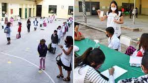 Vuelta A Las Aulas Manana Comienzan Las Clases En Al Menos Doce Provincias In 2021 Basketball Court Court