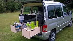 Camper In A Box Kits Typically Offer A Kitchen And Bed But Lack In Vehicle Dining The British Designed Campal Fortwo Ho Campervan Camping Box Berlingo Camper