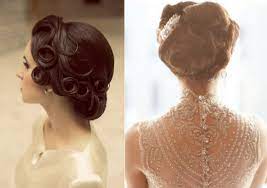 Vintage Inspired Bridal Updos Unique Wedding Hairstyles Vintage Updo Retro Wedding Hair