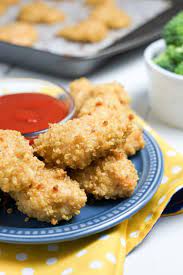 Even Better Than Regular Chicken Nuggets Recipe Chicken Nugget Recipes Healthy Chicken Nuggets Nuggets Recipe