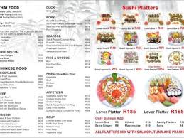 We are open on christmas day & new year day! Wonderful Asian Food And Sushi Restaurant Restaurant In Cape Town Eatout