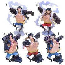 Luffy gear 4 fourth kong gun! 17cm One Piece Figure Toy Gear 4 Luffy King Of Artist Koa Pvc Action Figure Toy Shopee Malaysia