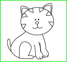 Download gambar animasi kartun islami. Gambar Kartun Kucing Lucu Hitam Putih