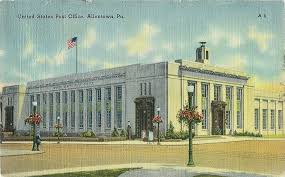 Allentown Pa Postoffice Postcard Pennsylvania Dutch Country Historic Buildings