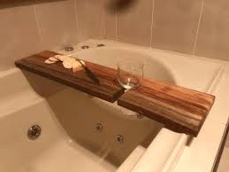 Well, i was admiring peoples bathtub caddies and i wanted to make one for myself. Bath Caddy Live Edge Woodpatch House And Garden