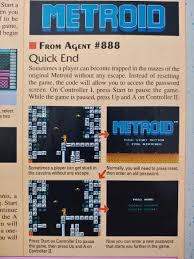 Metroid nes font / metroid metroid plus compatible ver 1 0. I Just Found Out That There S A Hidden Cheat In Metroid For Nes That Will Let You Open Up The Password Screen Without Resetting The Game From Nintendo Power Issue 56 Metroid