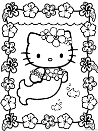 Both have provided services and companionship to humans for many centuries. Mermaid Coloring Pages Hello Kitty Coloring4free Coloring4free Com