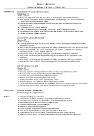 Software Qa Resume Samples Velvet Jobs