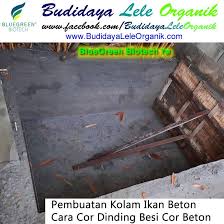 Cara Pengecoran 4 Sisi Kolam Beton Ikan Budidaya Lele Organik Facebook