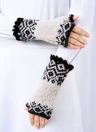 Just 2 knits and 2 purls / simple rib stitch patternpatterns and. Fair Isle Fingerless Mittens Knitting Patterns Let S Knit Magazine