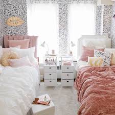 Many dorm rooms are small enough that students use their bed as their lounging spot too. 7 Cute Fun And Affordable College Dorm Room Ideas