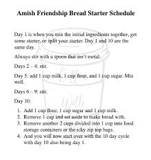 Download the amish friendship bread starter instructions here. Amish Friendship Bread Starter Coffee With Us 3