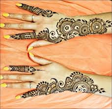 Henna Tangan Mudah Mehndi Designs Desain Henna Mehndi
