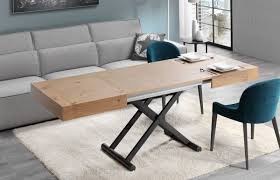 La mesa activa new es una mesa de centro que eleva a altura de mesa de comedor , pasando por 7 posiciones intermedias. Mesa De Centro Transformable Melisa