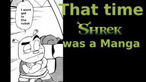 That time sherk was a manga - “Kattobi! Shrek: Monstā-kyū no Nyū Hīrō”  anime in the uk - YouTube