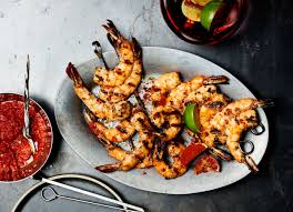First make sure you soak your wood or bamboo skewers (i recommend bamboo, they hold then set up your grill so you have one side that is hot, and another cool. How To Assemble Shrimp Skewers Like A Professional Bon Appetit