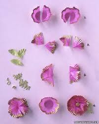 These tissue paper flowers would look would pair perfectly and make any. 240 Cupcake Papers Ideas Crafts Paper Cupcake Cupcake Liner Crafts