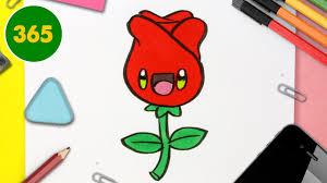 Livre pour apprendre le dessin kawaii facilement.dessin kawaii facile. Comment Dessiner Une Rose Kawaii Dessins Kawaii Faciles Apprenez A Dessiner Des Choses Kawaii Youtube