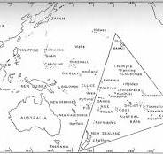 Map of the Pacific, showing the Polynesian Triangle | NZETC ...