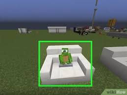 Featuring a computer, monitor, keyboard and mouse. How To Build A Chair In Minecraft 5 Steps With Pictures
