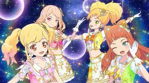 Yume nijino has been accepted into four stars academy, home of the beautiful and talented s4 idol group. S4 Appeal Aikatsu Stars Wikia Fandom