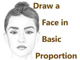 We are fierce believers that drawing the human face takes practice,. How To Draw A Face In Basic Proportions Drawing Beautiful Female Face Tutorial How To Draw Step By Step Drawing Tutorials