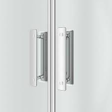 Check spelling or type a new query. Goodhome Beloya Clear 2 Panel Semi Framed Western Shower Door W 760mm Diy At B Q