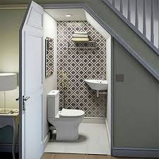 40 Interesting Tiny House Bathroom Shower Design Ideas And Remodel Bathroom Under Stairs Room Under Stairs Tiny House Bathroom