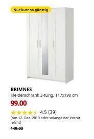 Bist du auf der suche nach günstigen kleiderschränken? Ikea Ludwigsburg Brimnes Kleiderschrank 3 Turig Weiss 117x190 Cm Brimnes Kleiderschrank Kleiderschrank 3 Turig Kleiderschrank