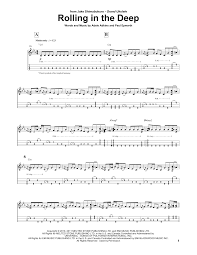 While the position of your thumb is kept alike, your pointer finger will. Rolling In The Deep Arr Jake Shimabukuro Sheet Music Adele Ukulele Tab