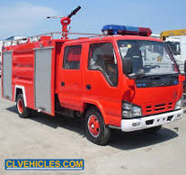 Isuzu Japanese Brand 4000L Water and Foam Fire Fighting ...