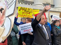 We've gathered in solidarity wherever...